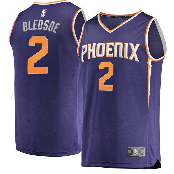 Maillot Phoenix Suns Homme Eric Bledsoe 2 Icon Edition Pourpre